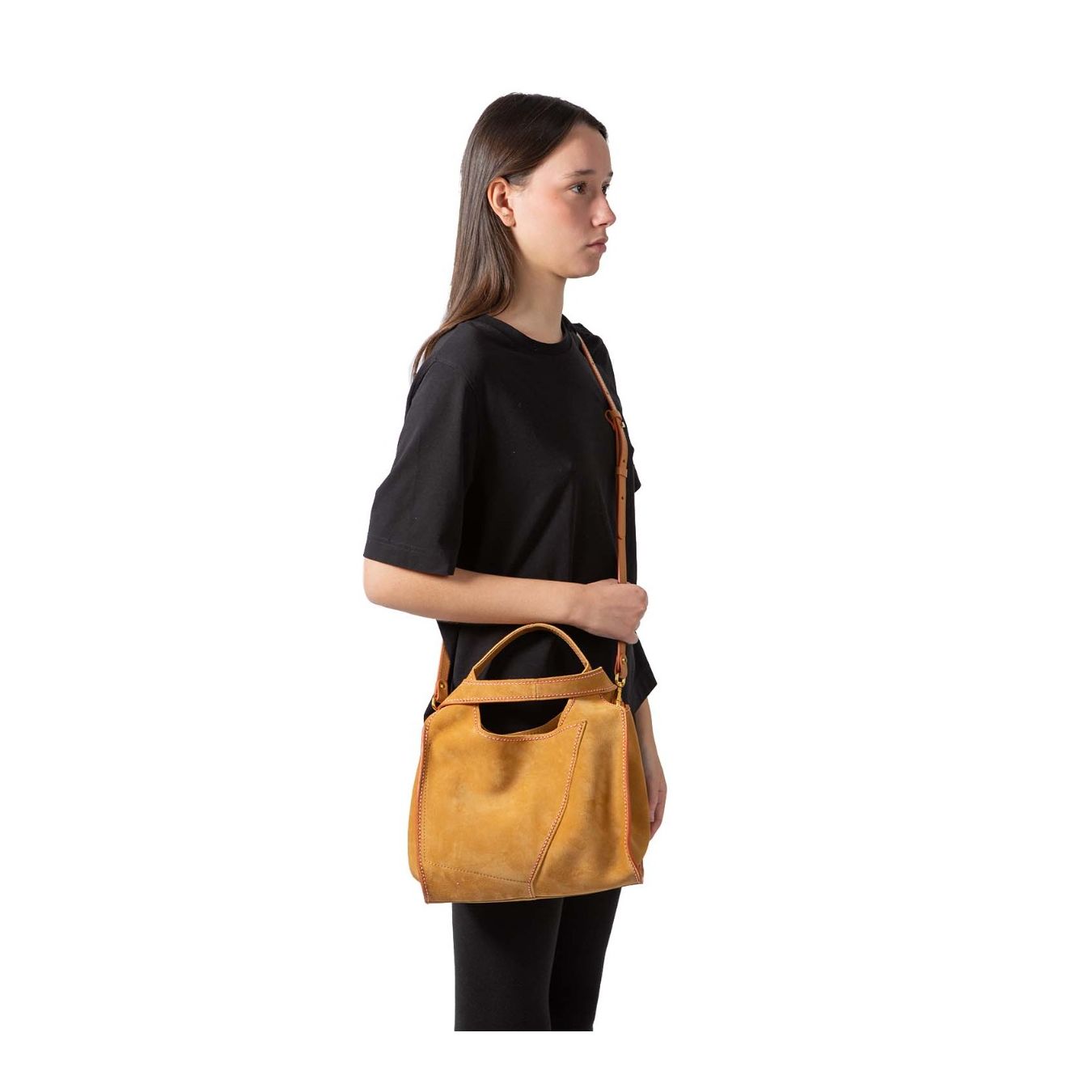 shopper EUFORIA peanut indossata