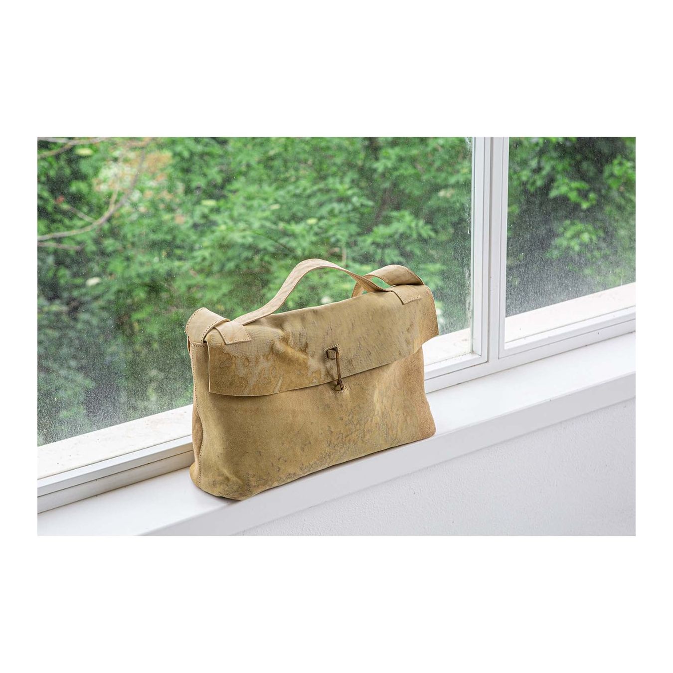 cartella DOCTOR HANDBAG in pelle beige foto
