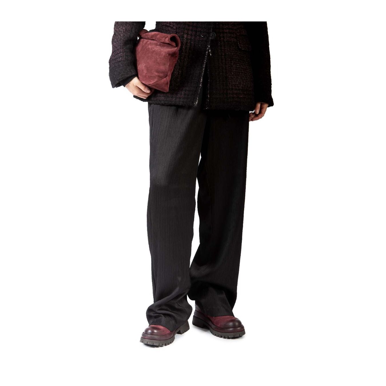 biker DIBLA in pelle madera indossate