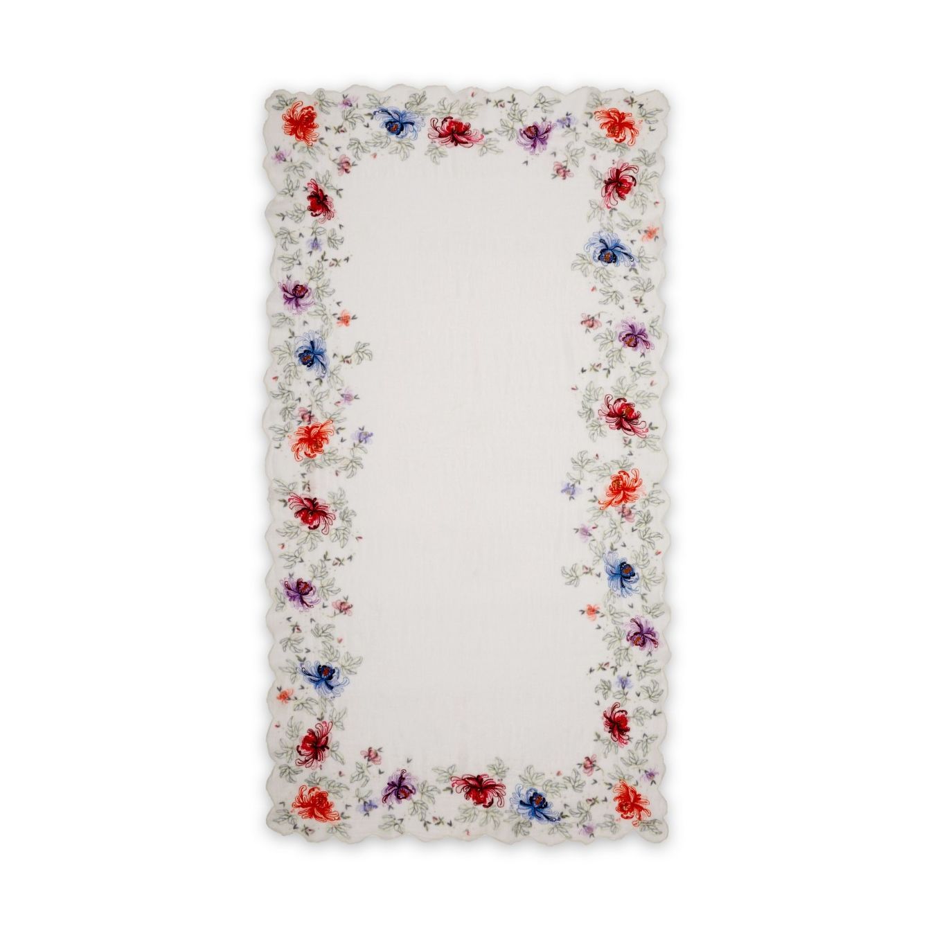 sciarpa primrose bianca