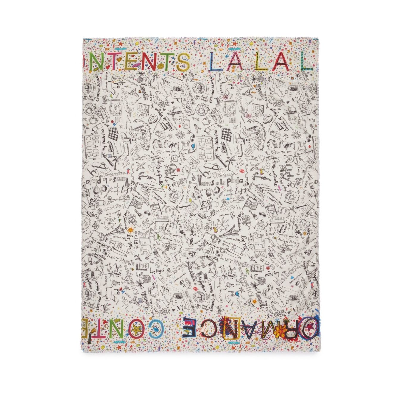 sciarpa new travel multicolor