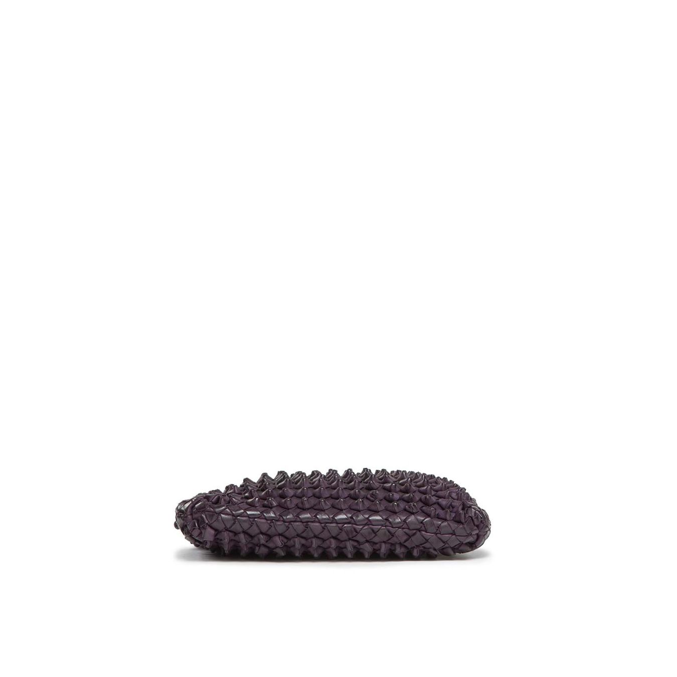 101 meme clutch DILETTA nodi in pelle ametista sotto