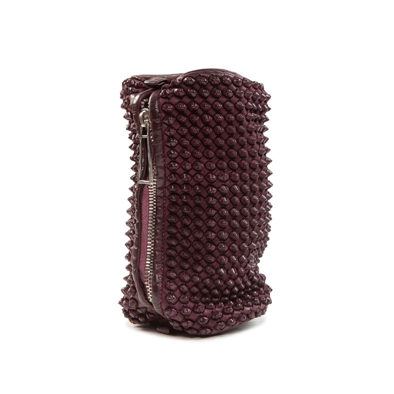 clutch CANDY nodi bordeaux davanti