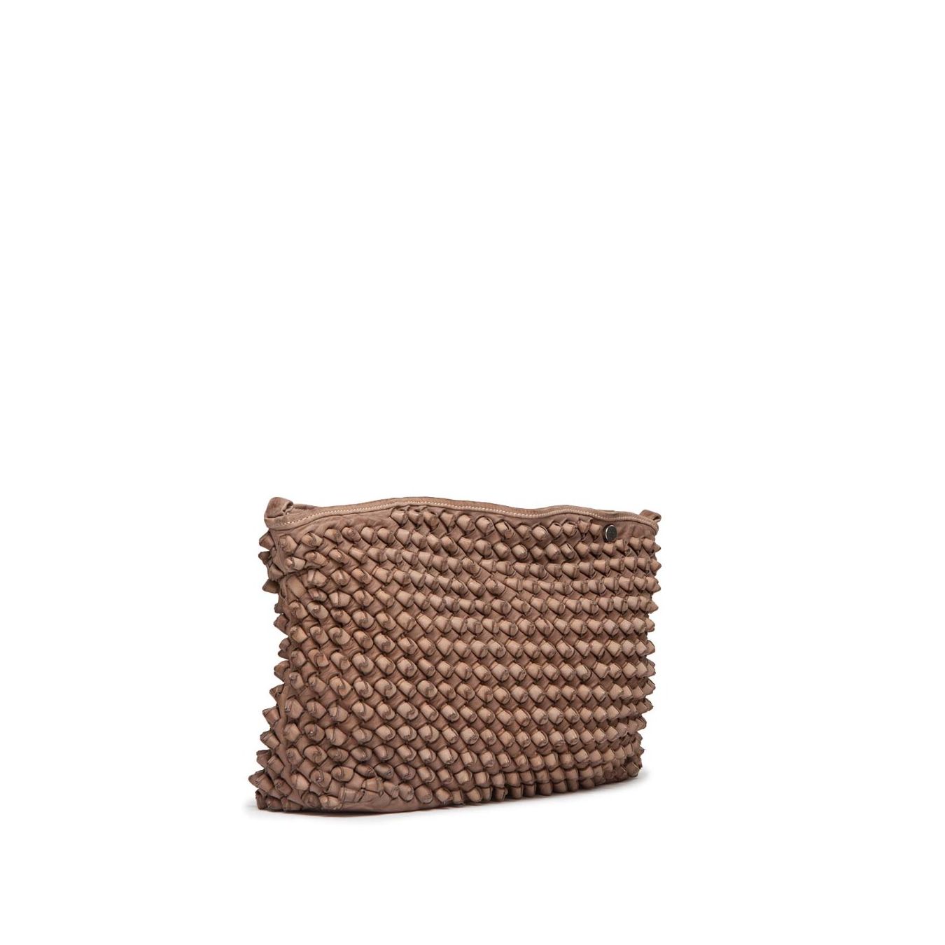 clutch DILETTA NODI in pelle nude  101 meme