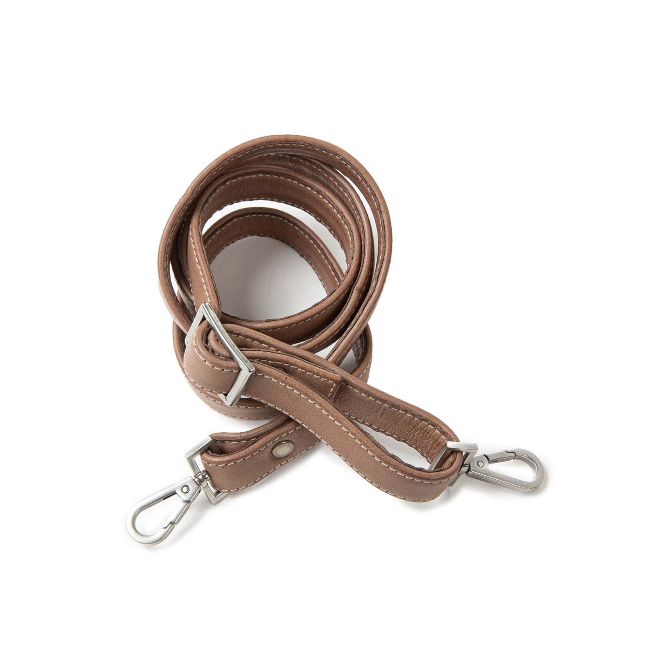 clutch DILETTA NODI in pelle nude  tracolla rimovibile