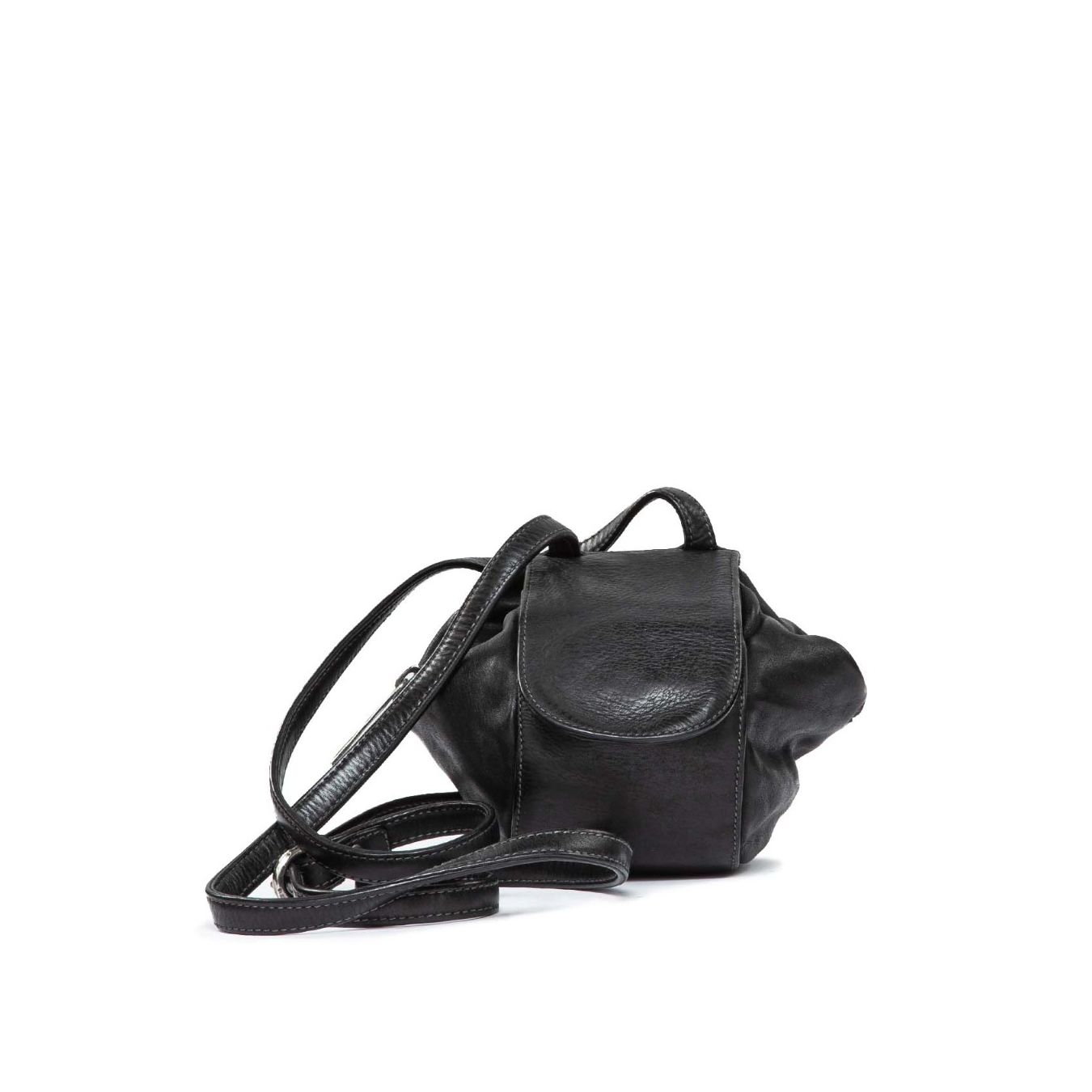 borsa secchiello in pelle nera 101 meme