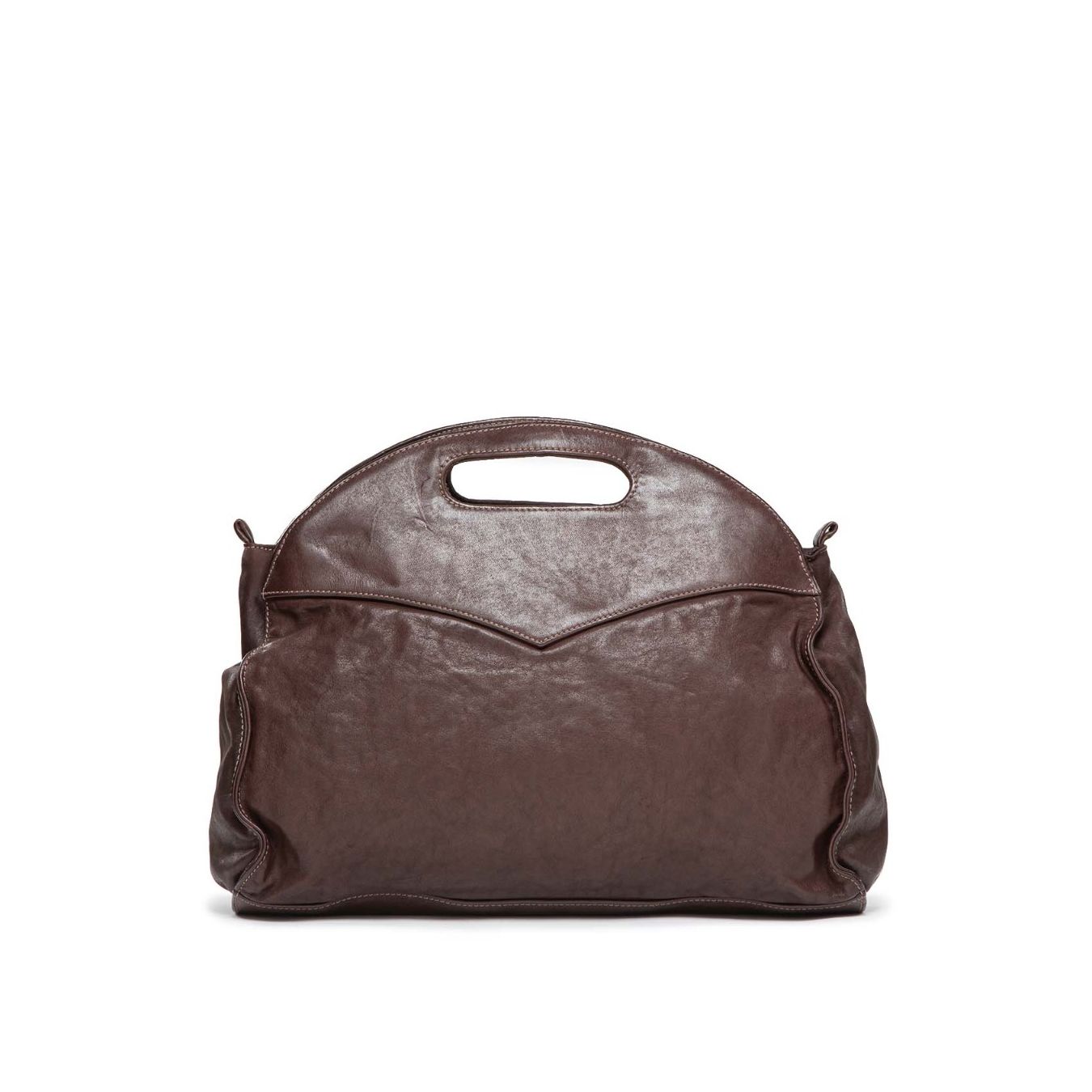 101 meme shopper GISELLA in pelle taupe borsa a mano donna