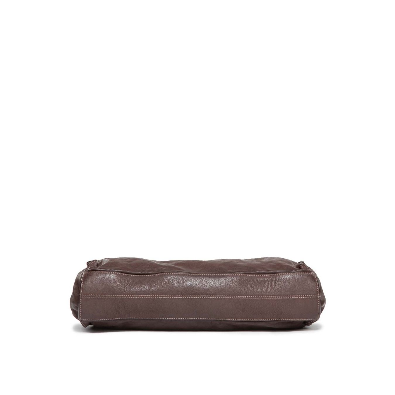 101 meme shopper GISELLA in pelle taupe sotto