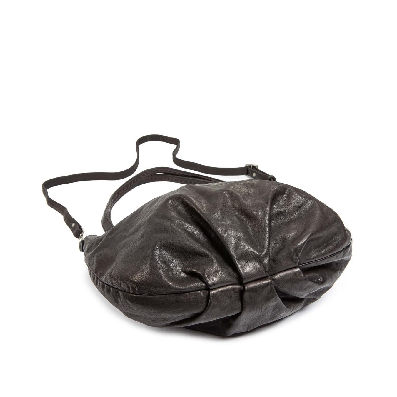 101 meme shopper MIRIAM in pelle nera  sotto