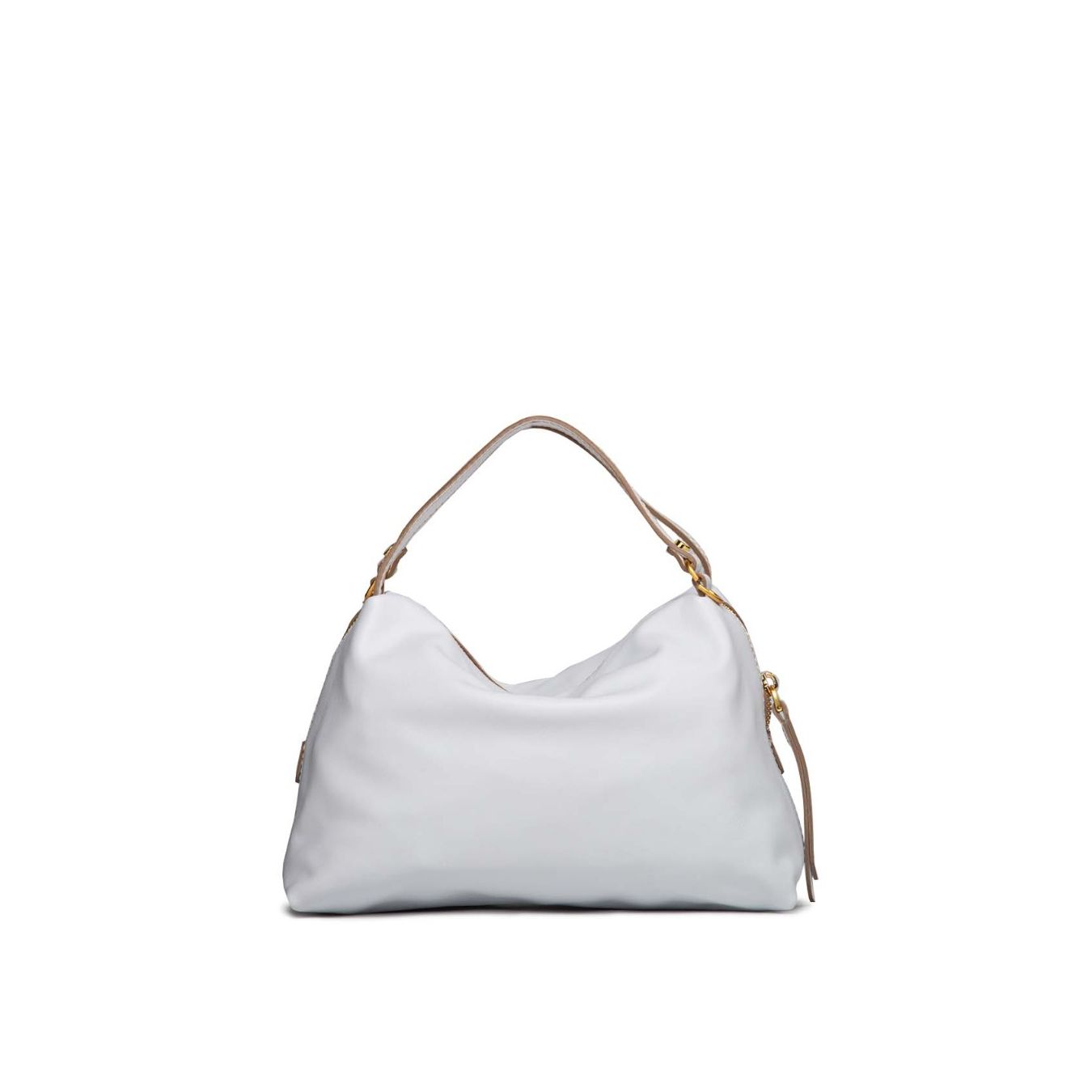 GIANNI CHIARINI bauletto ALIFA in pelle bianca