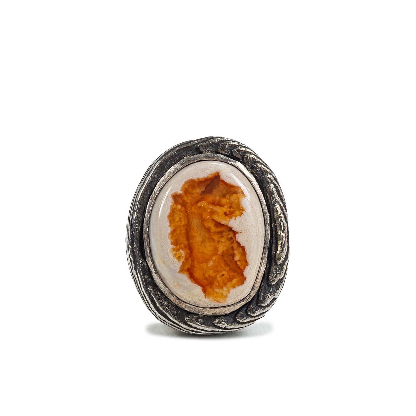 anello sigillo argento