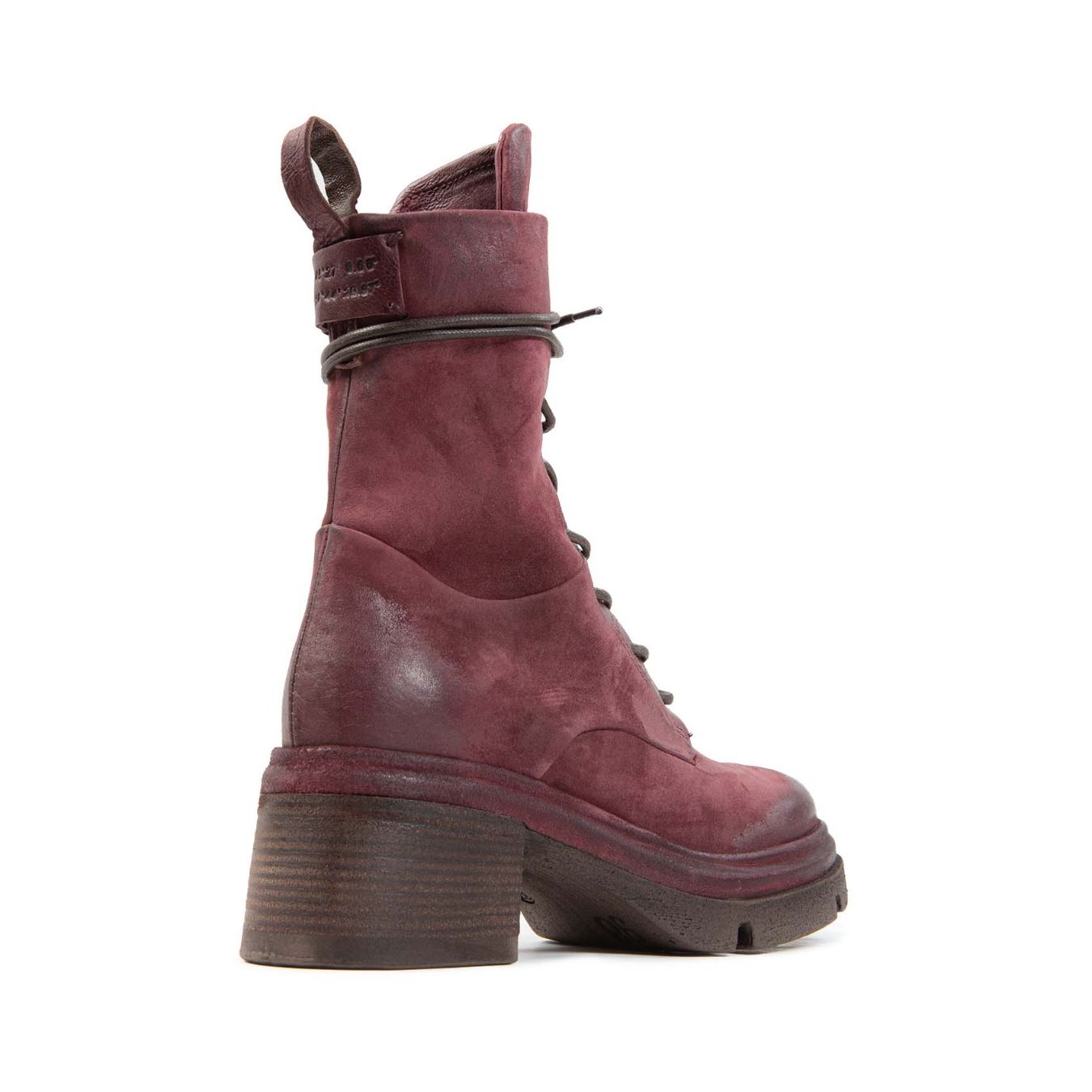 as98 anfibi EASY in camoscio madera dietro