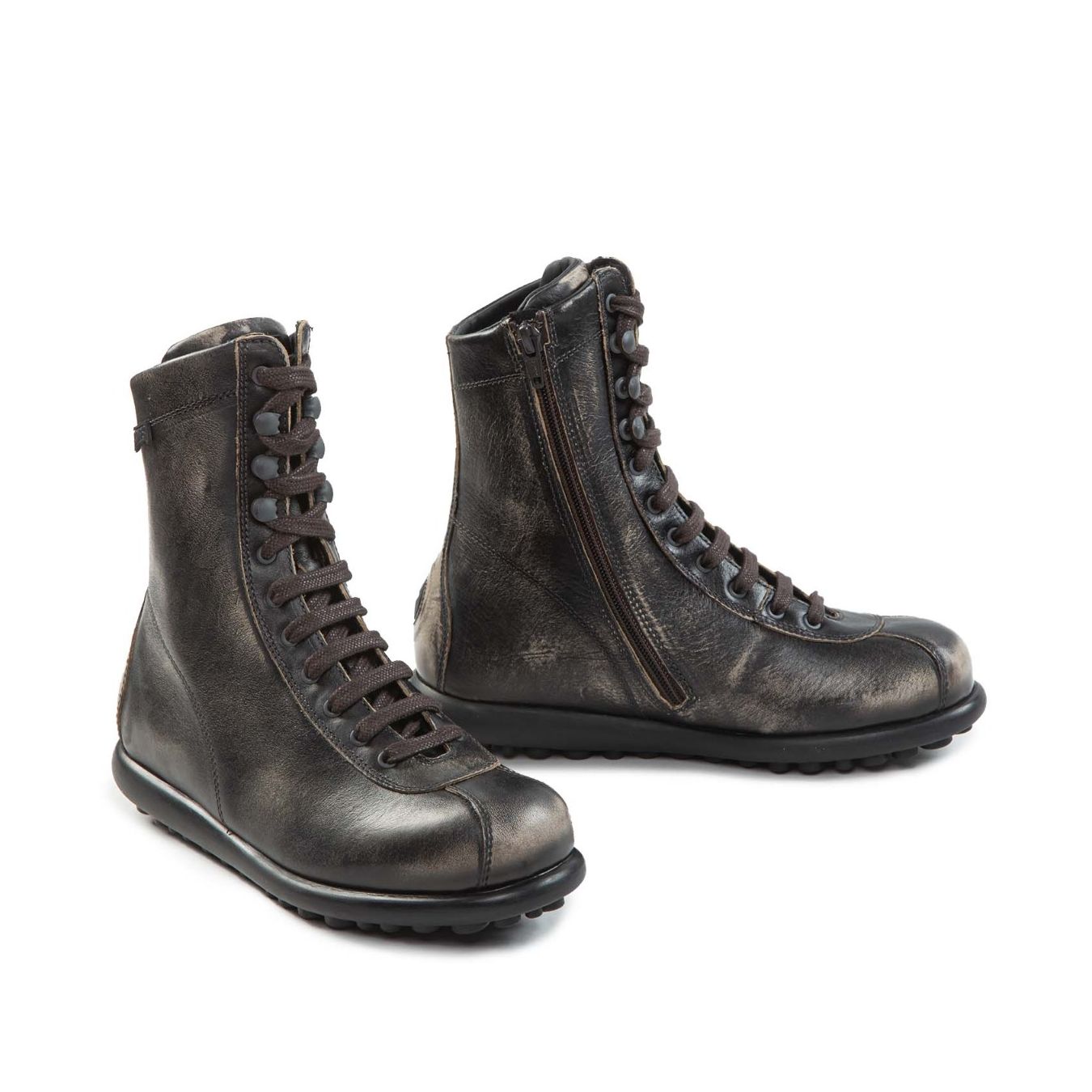 anfibi PELOTAS neri zip