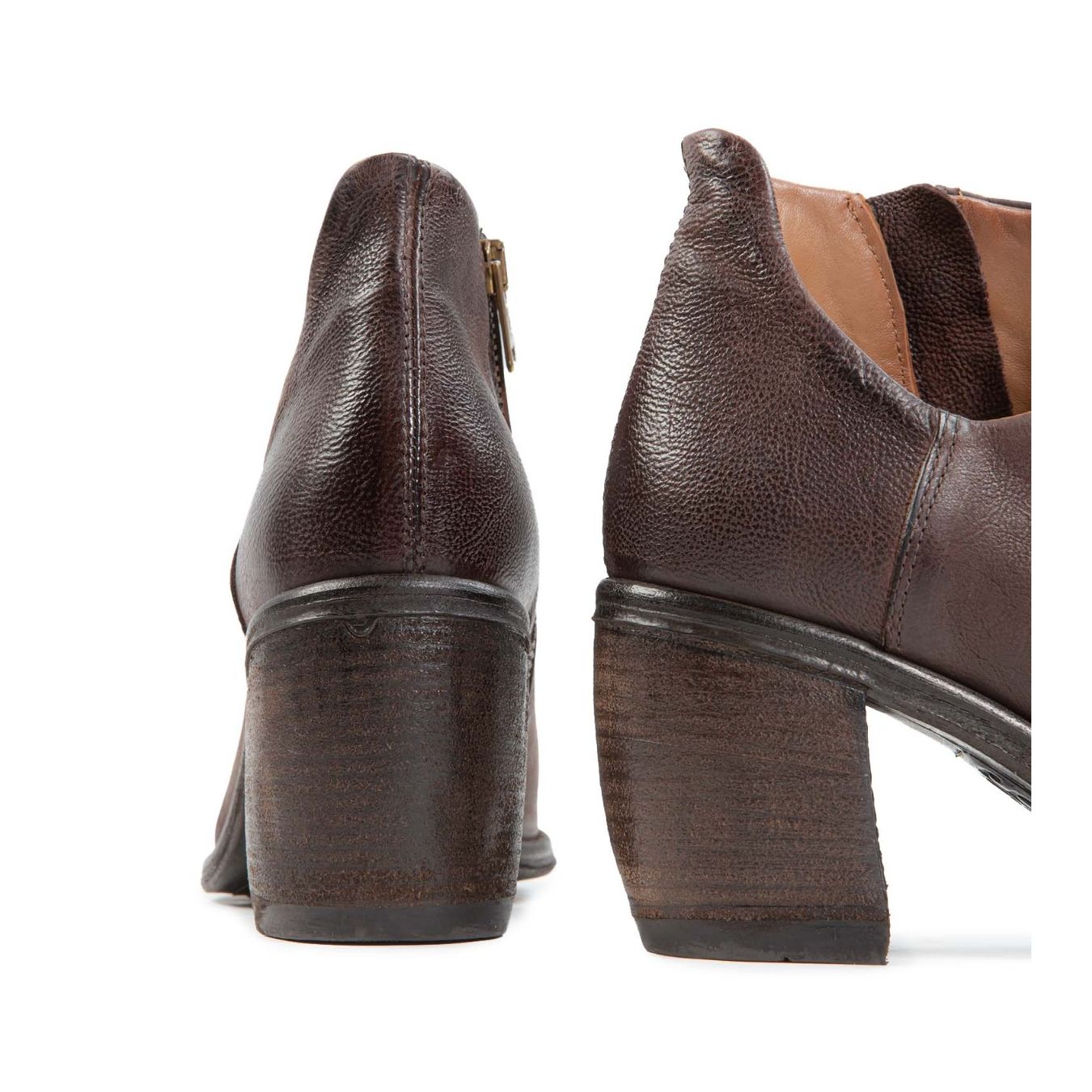 accollato RITHM in pelle ebano as98