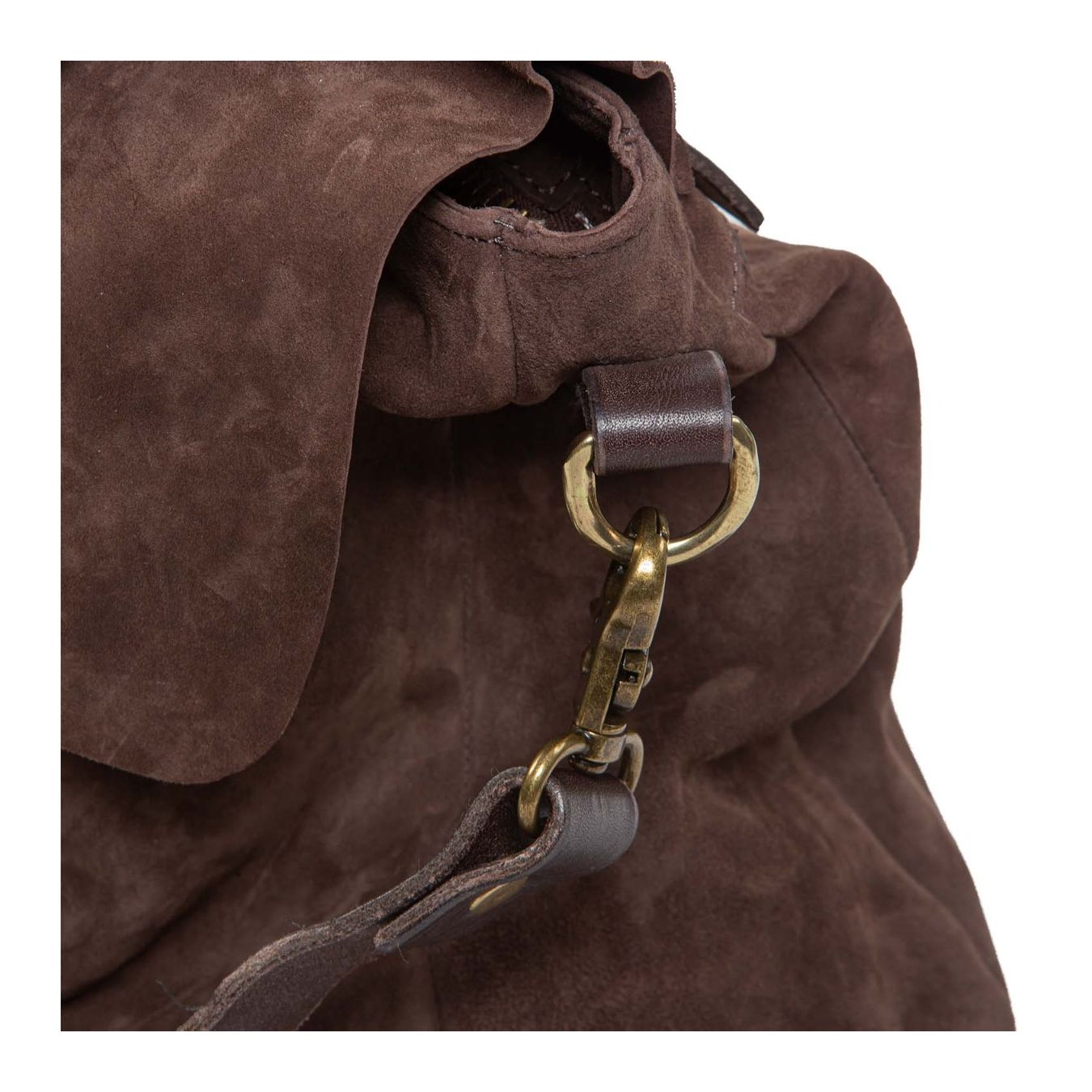 cartella SEBASTIAN in pelle ebano as98 gancio tracolla