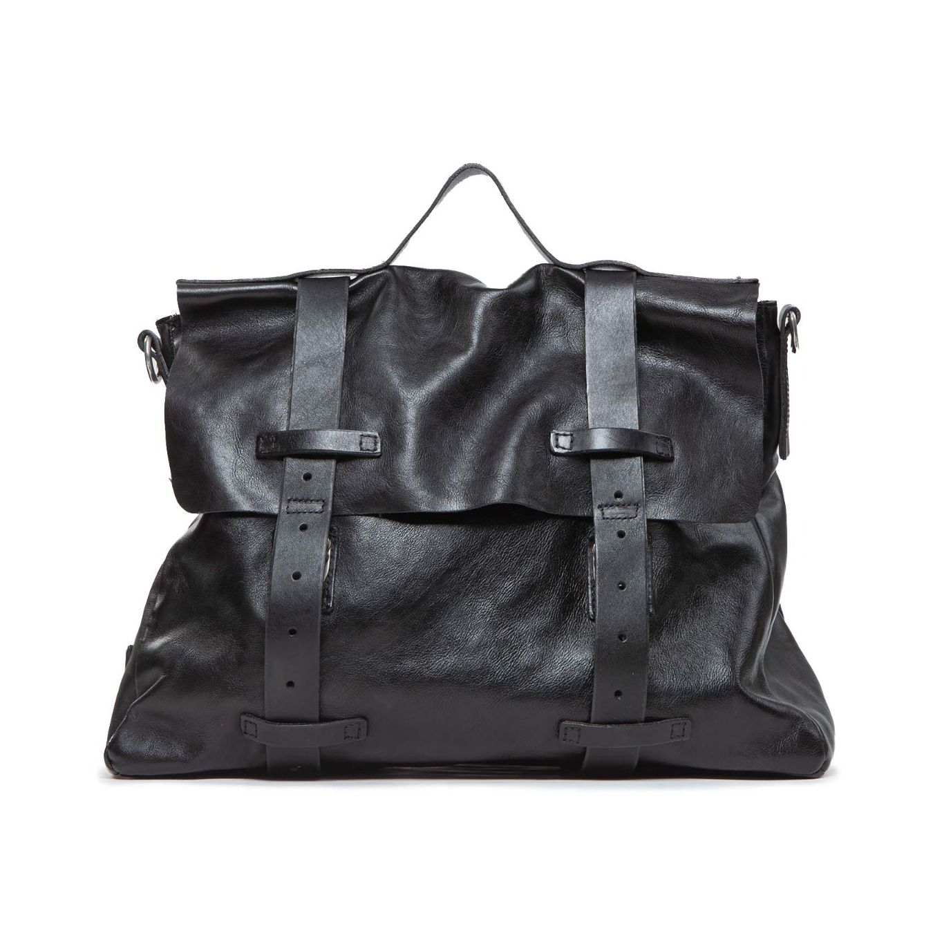 as98 cartella SEBASTIAN in pelle nera 