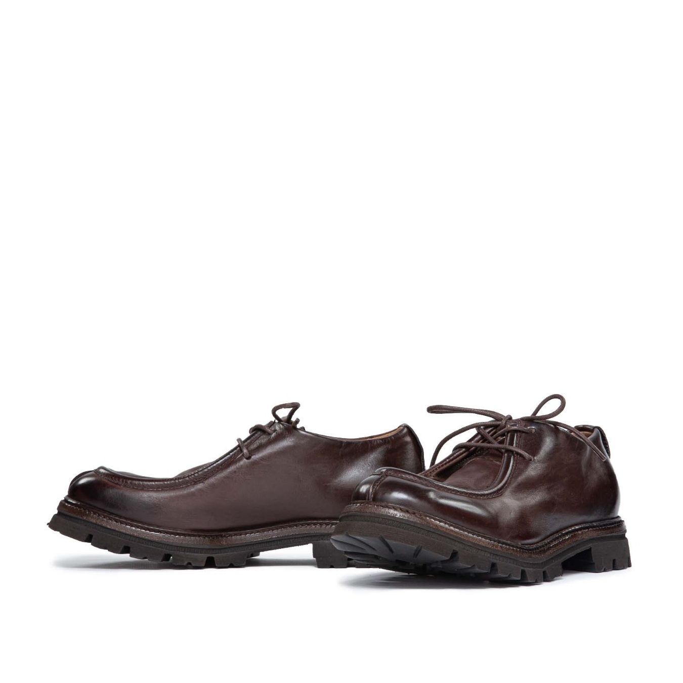mocassino ragno in pelle marrone as98
