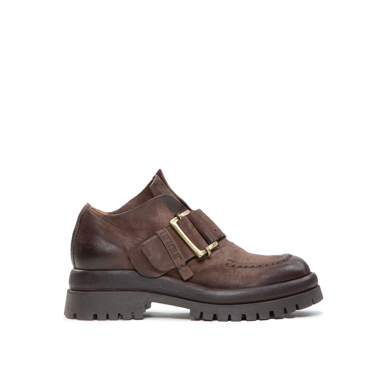 slipon DIBLA in pelle ebano