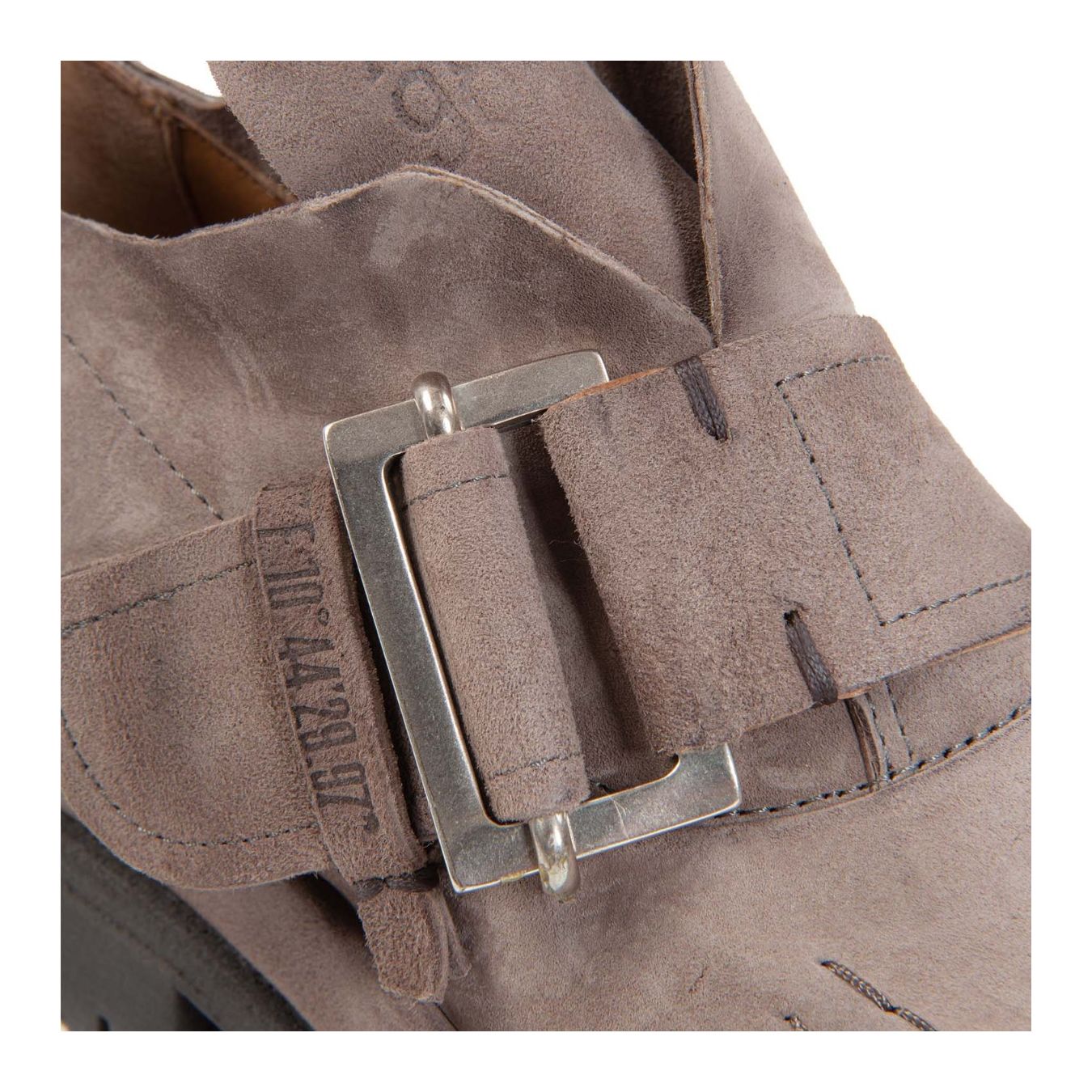 slipon DIBLA in pelle smoke as98 fibbia