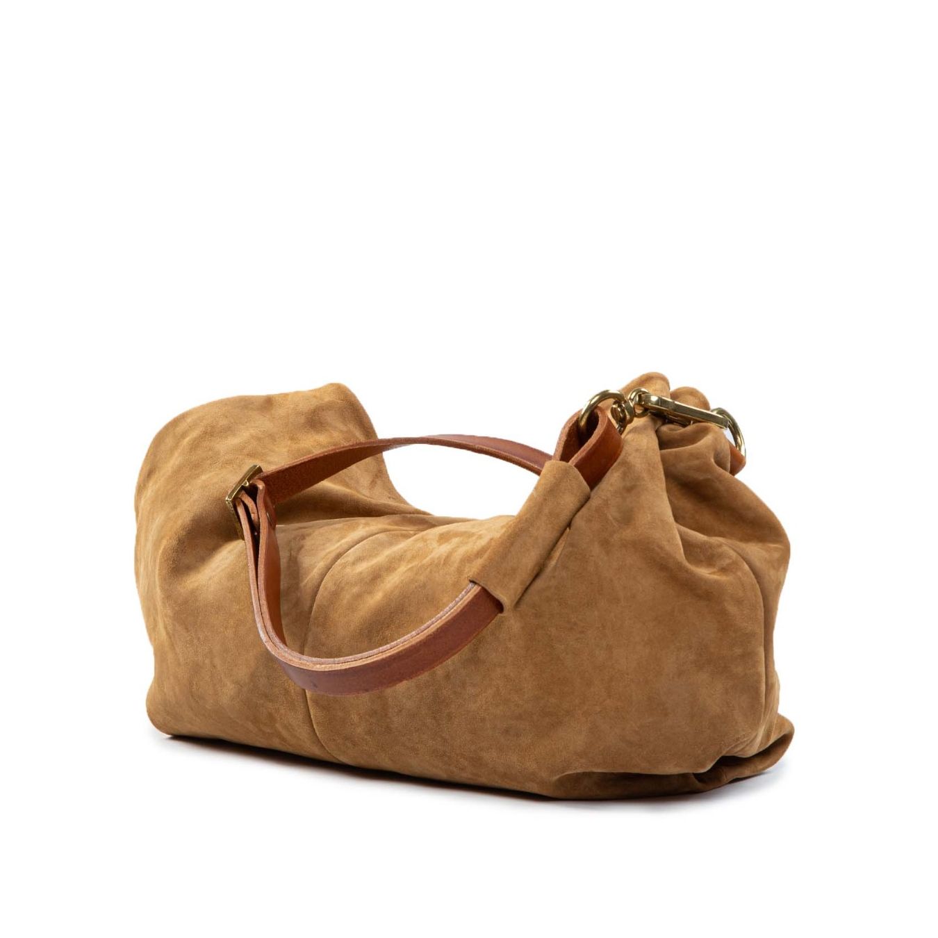 baguette patta tiger in pelle cuoio lato