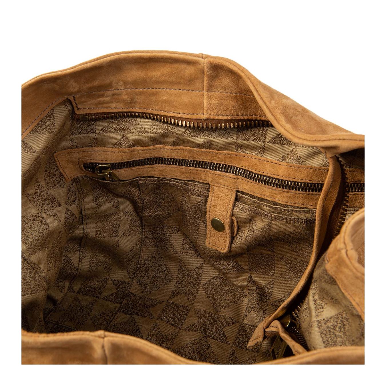 baguette patta tiger in pelle cuoio interno