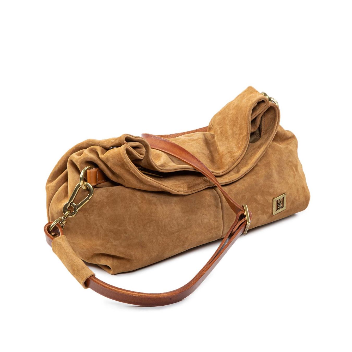 baguette patta tiger in pelle cuoio chiuso