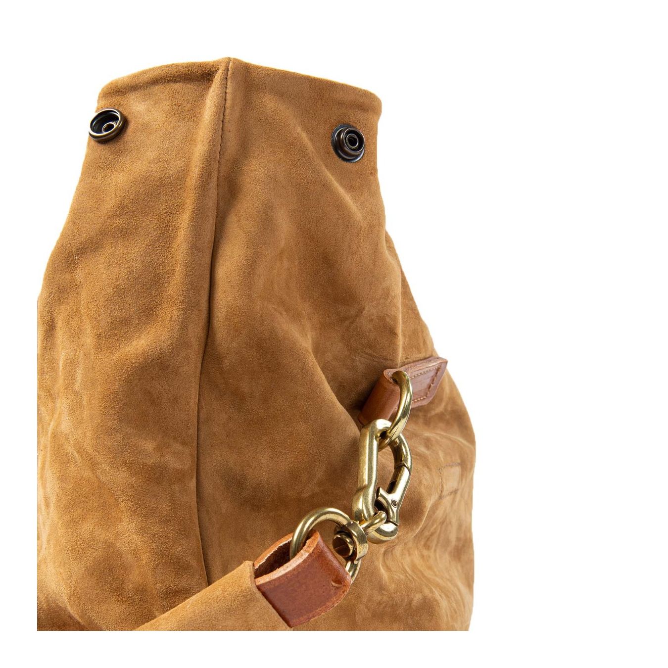 baguette patta tiger in pelle cuoio lato