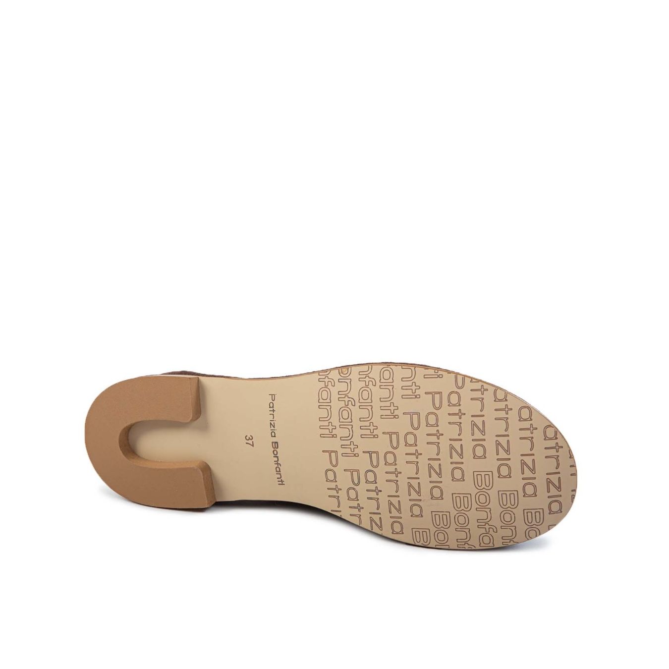 ballerina DANZA in suede choco suola