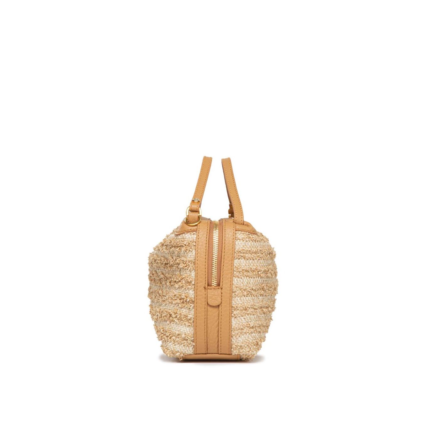 bauletto ALIFA in paglia nature zip