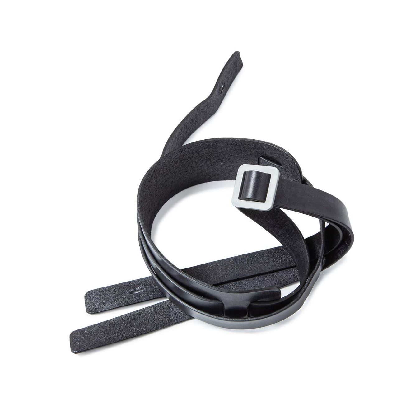 bauletto ARMOR in pelle nera tracolla removibile