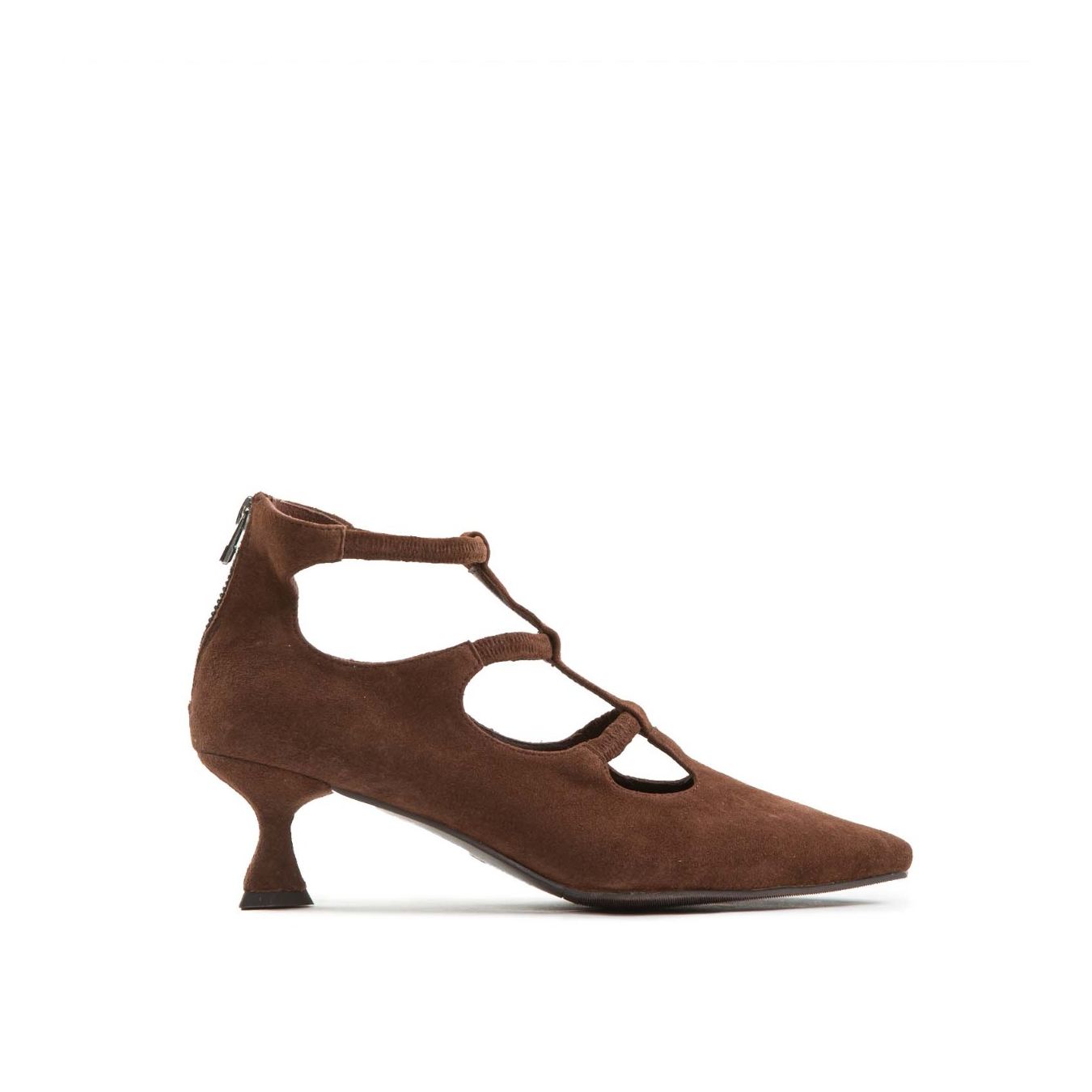 bebe tacco rocchetto marrone