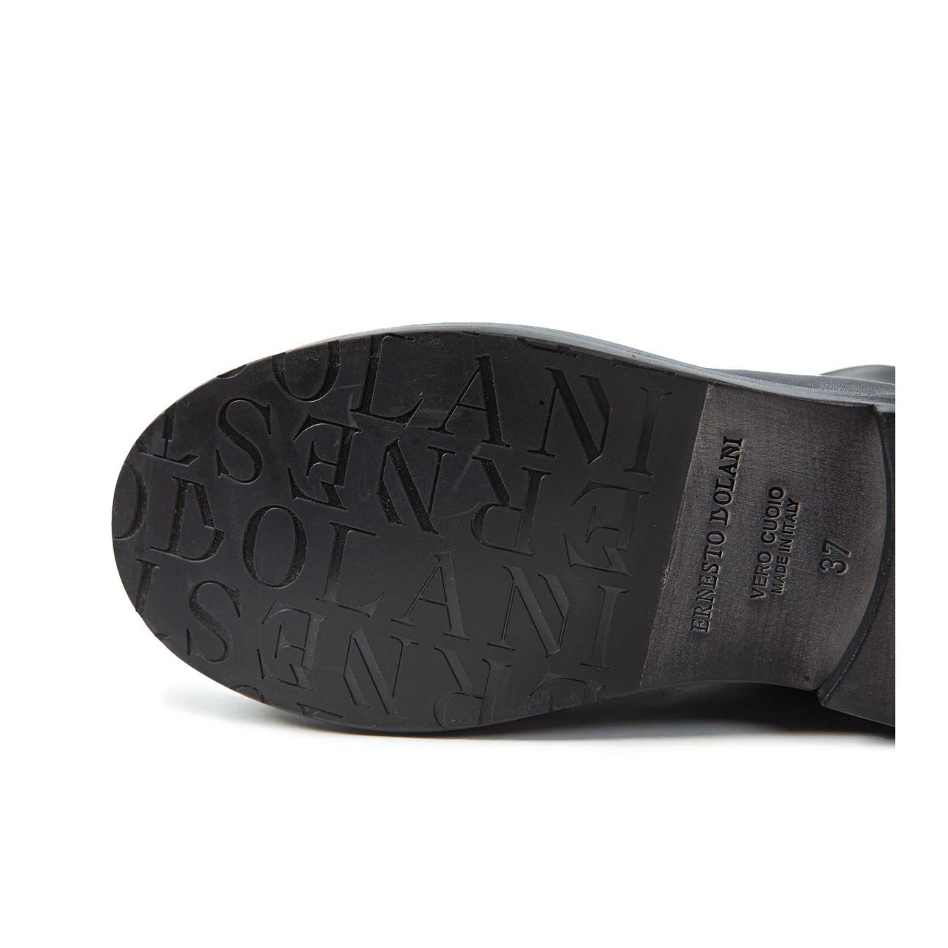 ernesto dolani biker con ghetta in pelle nera suola