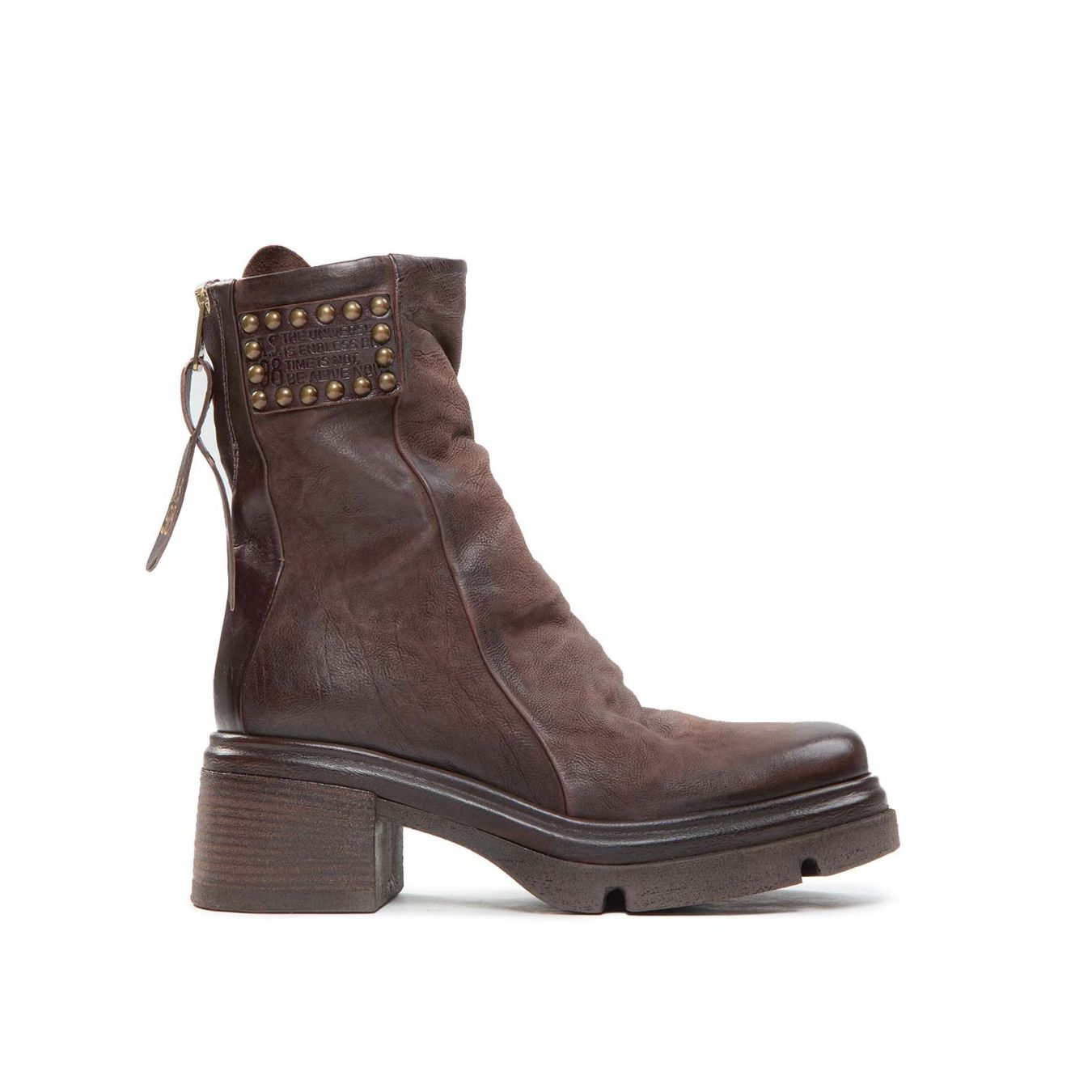 biker EASY in pelle ebano 