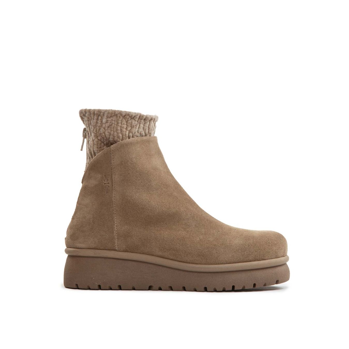 biker YAYA in camoscio camel 