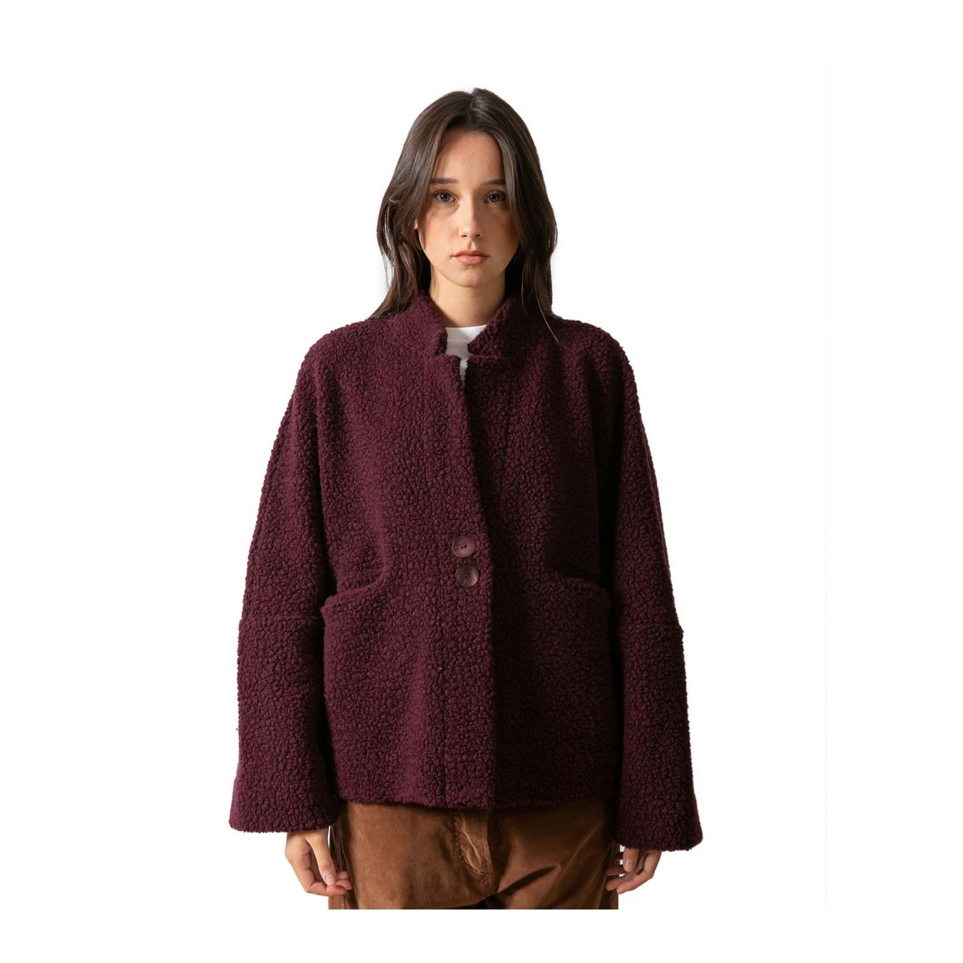 bomber TEDDY bordeaux 