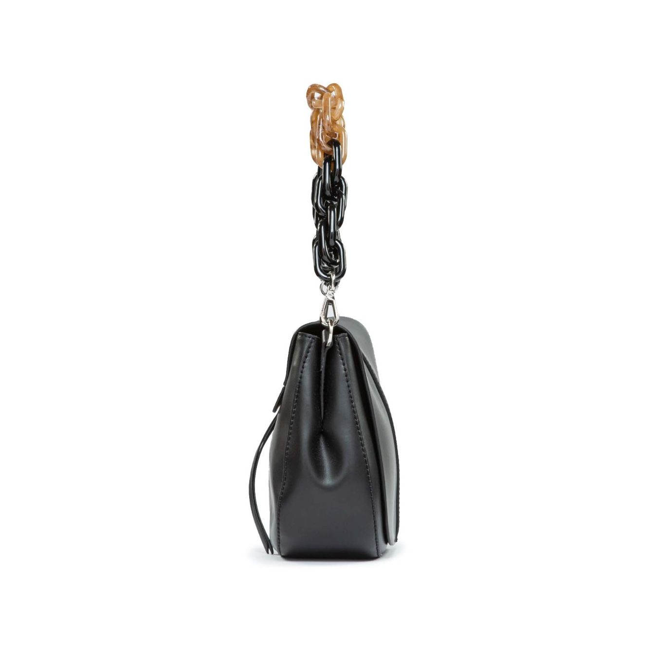 borsa a spalla nera helena round 