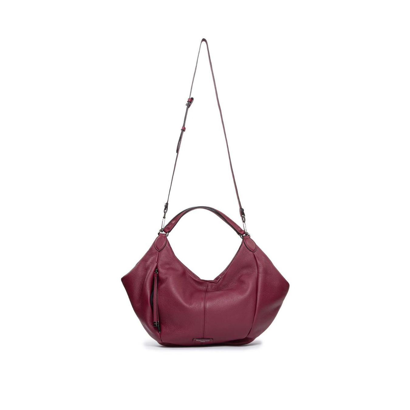 borsa a tracolla pelle rossa chiarini