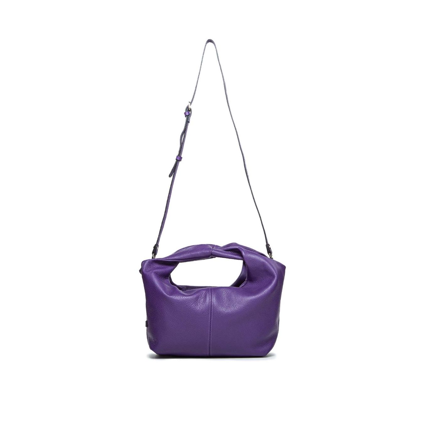 borsa a tracolla viola agnese