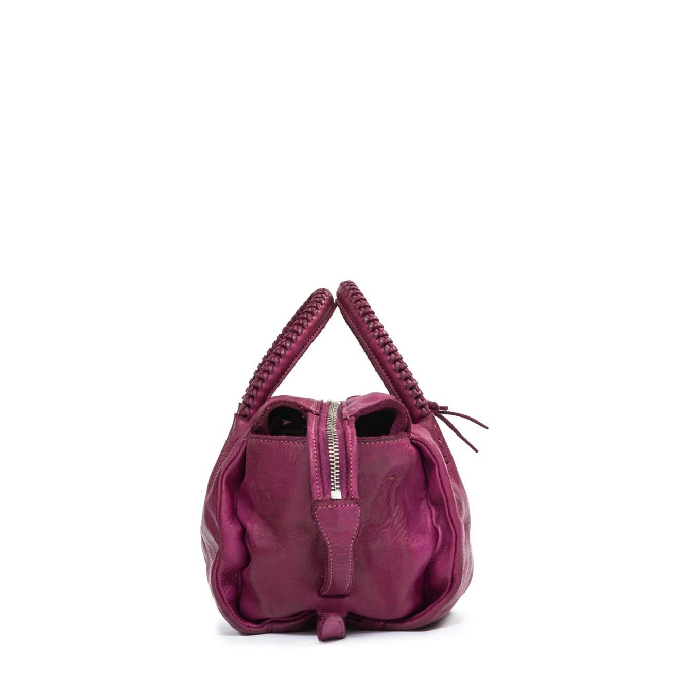 bauletto delle cose genesi  in pelle magenta