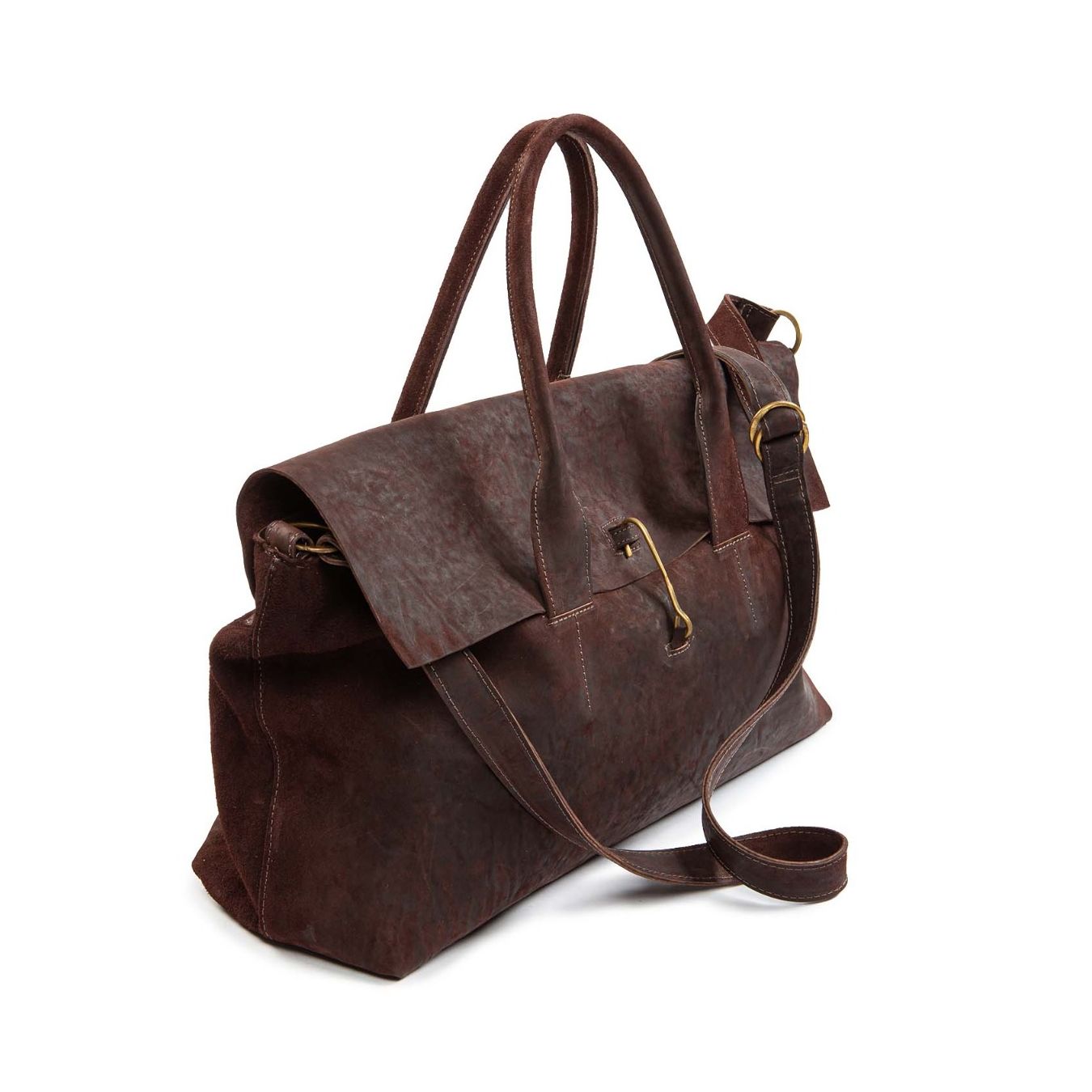 borsa DOCTOR 24H testa di moro lato