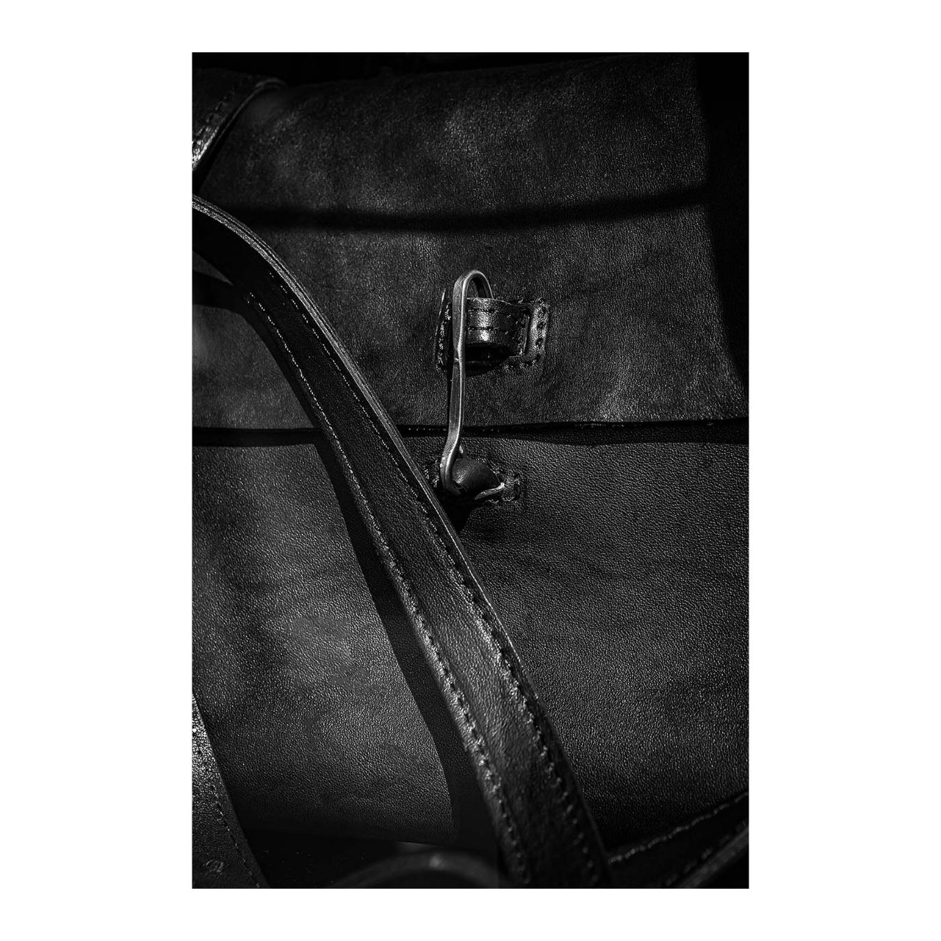 shopper pelle nera