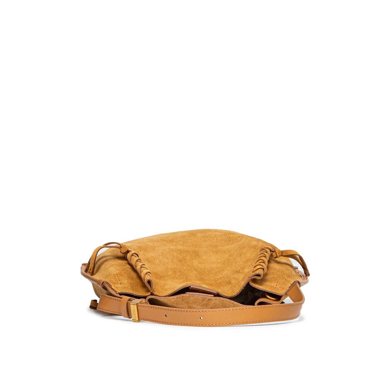 monospalla DORY in camoscio peanut