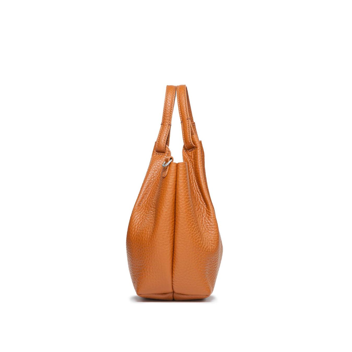 borsa DUA media in pelle caramello