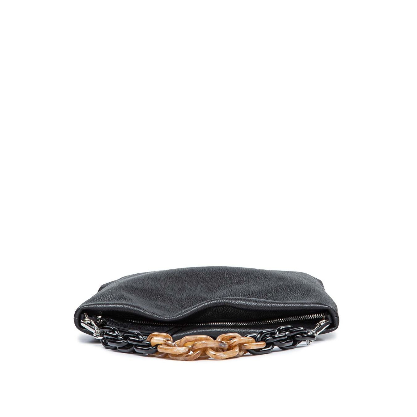 borsa a spalla brenda pelle nera