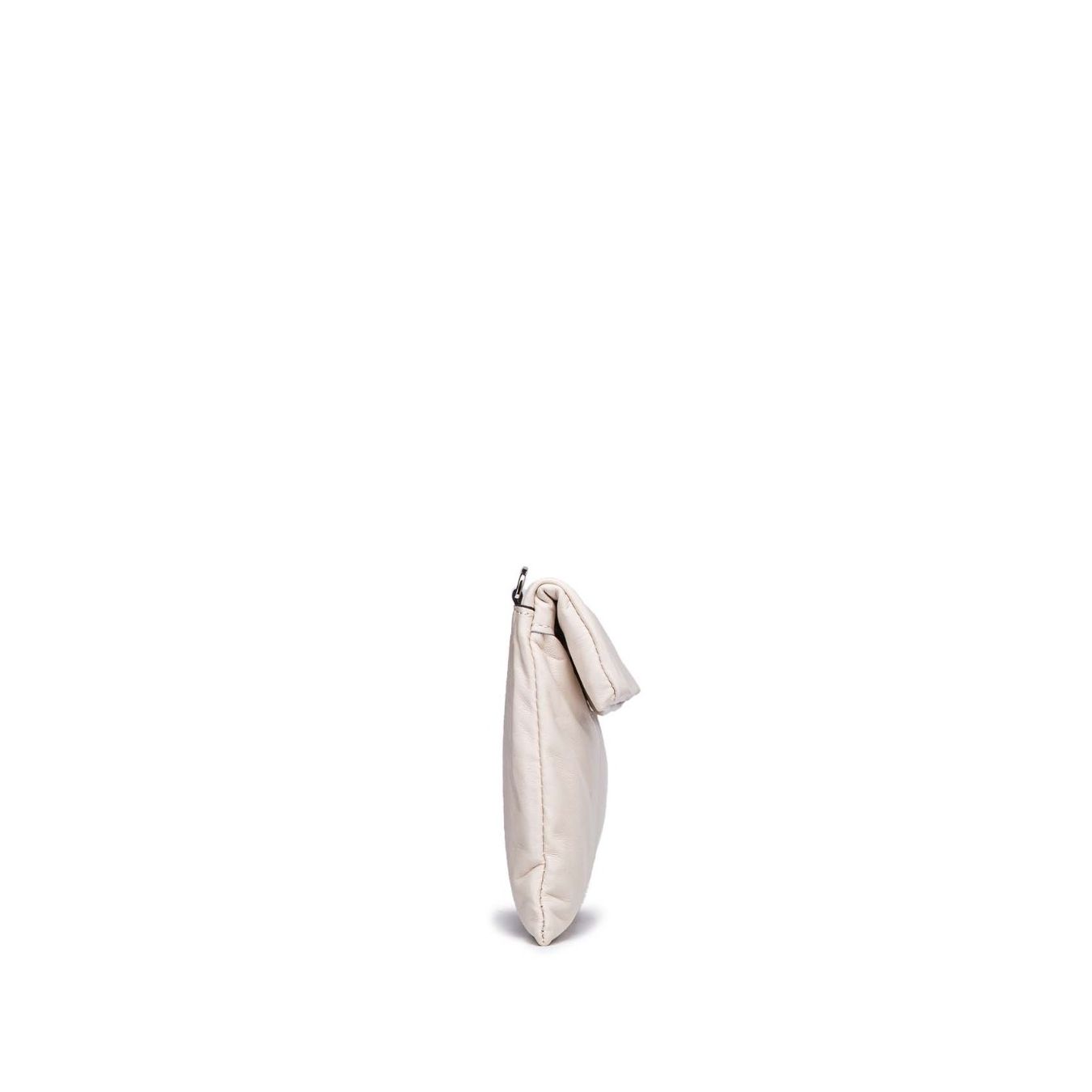 borsa hermy in pelle bianca chiarini