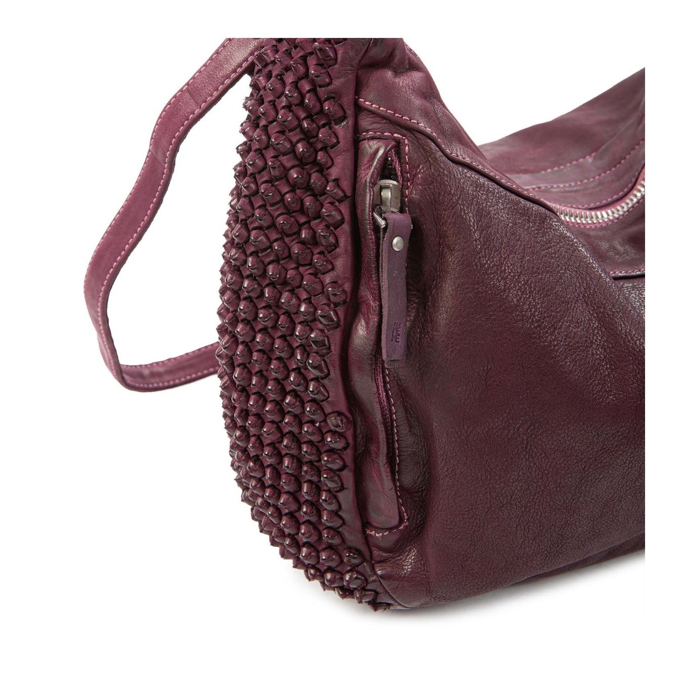 borsa nodi in pelle amarone nodi