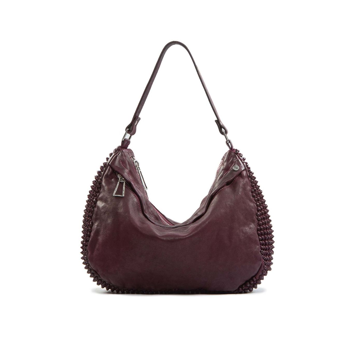 borsa nodi in pelle amarone 