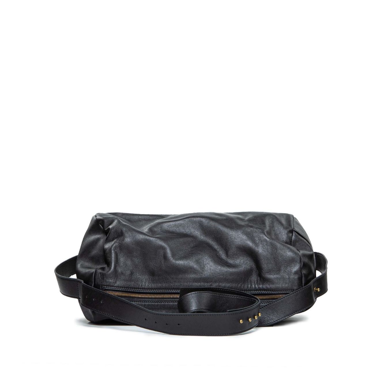 shopper in pelle nera raro