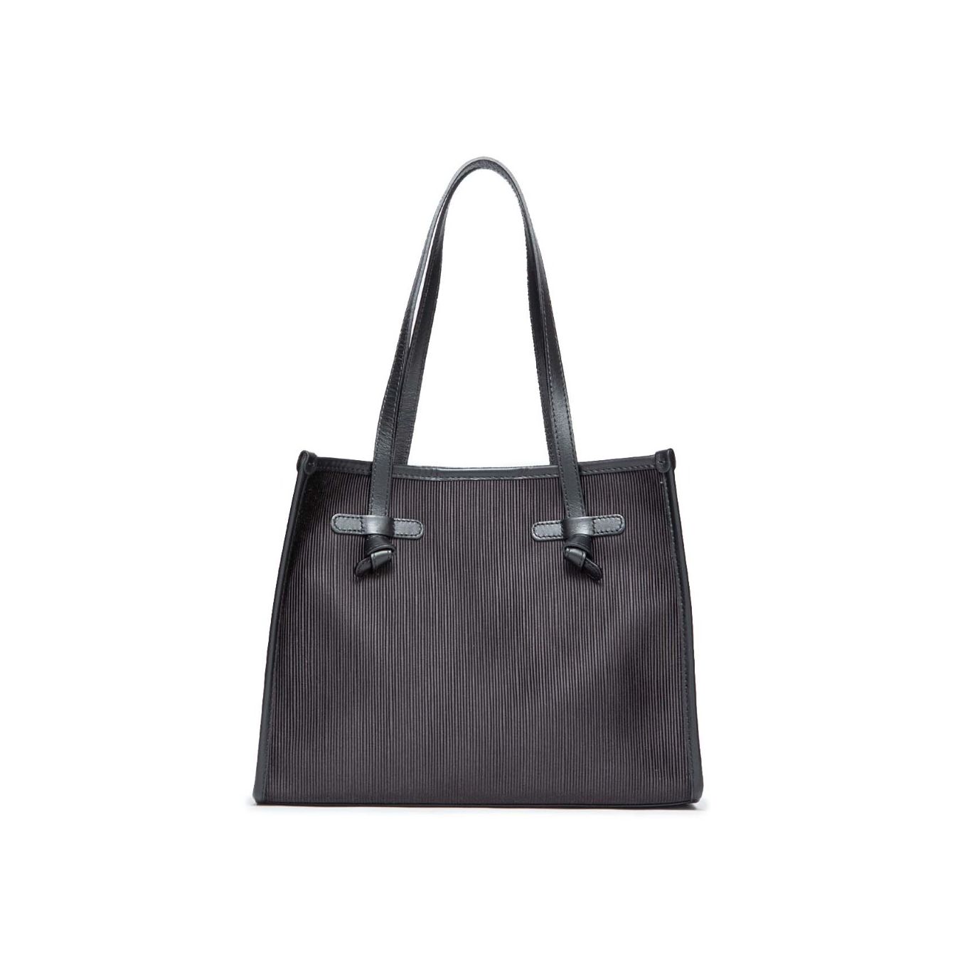 shopping bag tessuto nero marcella