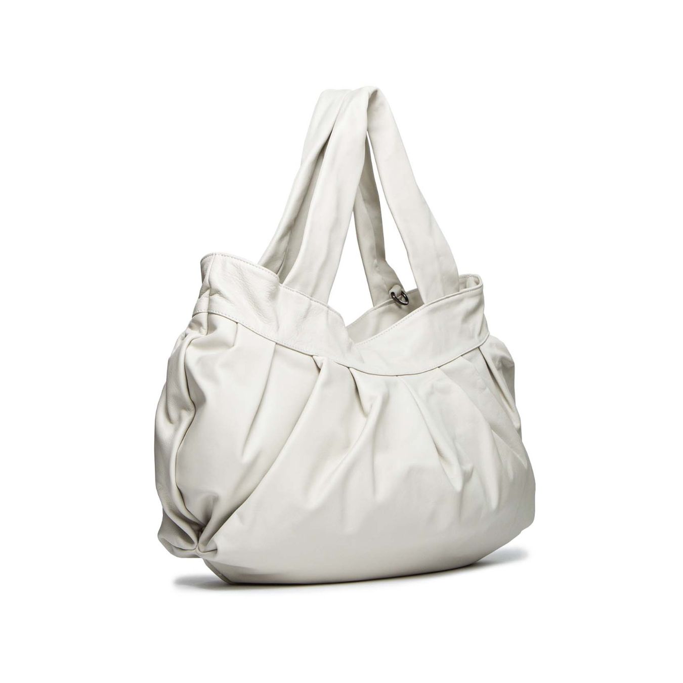 shopper MIA in pelle gesso 